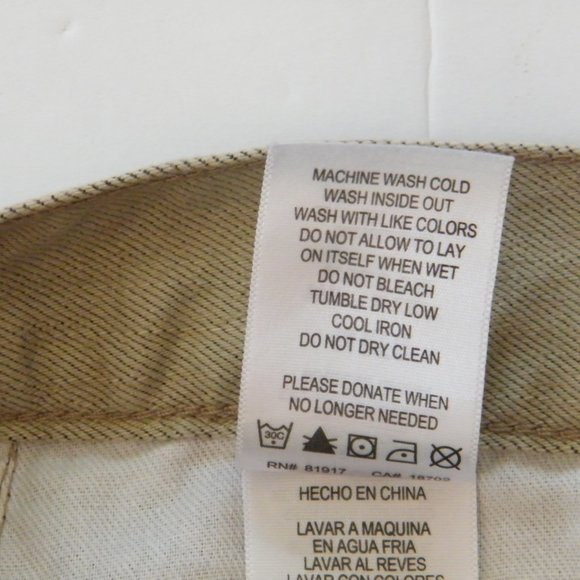 Boys Levi's 511 Slim Jeans Tag Size 14 27x27 - Picture 9 of 9